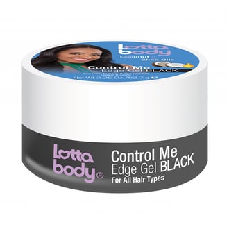 Lottabody  Control Me Edge Gel Black, 2.25 oz