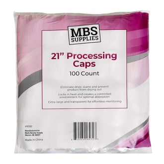 MBS Supplies  21" Processing Caps, 100 Count