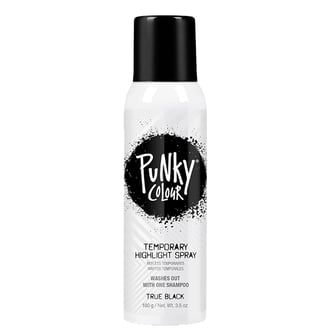 Punky Colour Temporary Highlight Spray True Black, 3.5 oz