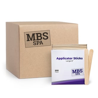 MBS Spa Applicator Sticks Large 6", Case of 5,000