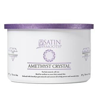 Satin Smooth Amethyst Crystal Wax, 14 oz