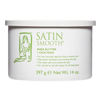 Satin Smooth Shea Butter + Cica Soft Wax, 14 oz