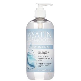 Satin Smooth Satin Finish Skin Nourishing Finishing Oil, 16 oz