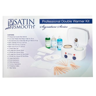 Satin Smooth Professional Double Warmer Kit Signature Series