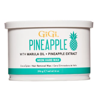 GiGi Pineapple Neon Hard Wax, 14 oz