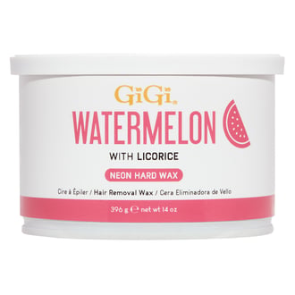GiGi Watermelon Neon Hard Wax, 14 oz
