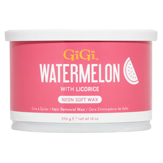 GiGi Watermelon Neon Soft Wax, 14 oz