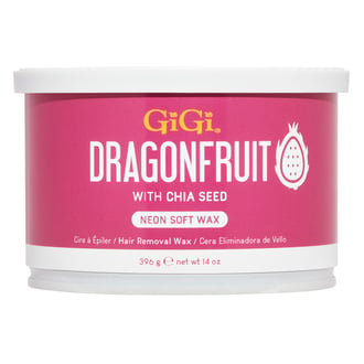 GiGi Dragonfruit Neon Soft Wax, 14 oz