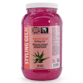 Aloe Vera Strong Hold Styling Gel, Gallon
