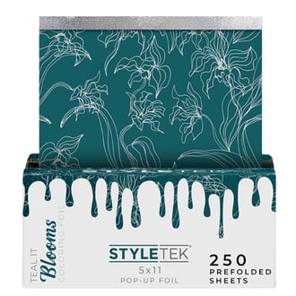 StyleTek Teal It Pop-Up Foil 5" x 11", 250 Sheets (Heavy Embossed)