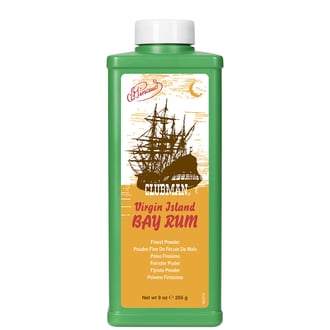 Clubman Bay Rum Powder, 9 oz