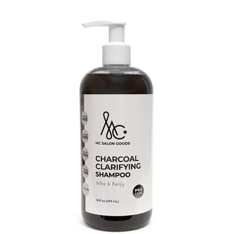 MC Salon Goods Charcoal Clarifying Shampoo, 16 oz