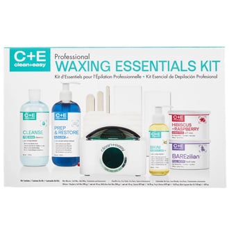 Clean+Easy Professional Waxing Essentials Kit