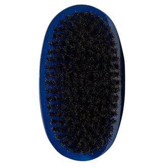 Diane Curved Prestige Blue 100% Boar Military Wave Soft Brush