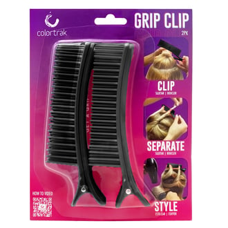 ColorTrak Grip Clip Black, 2 pack