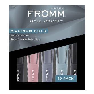 Fromm Style Artistry Assorted Gator Clips, 10 Pack