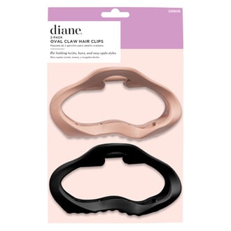 Diane Oval Claw Hair Clips, 2 Pack