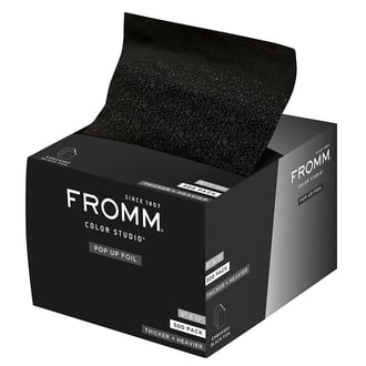 Fromm Color Studio Black Pop-Up Foil 5" x 11", 500 Pack (The Noir Collection)