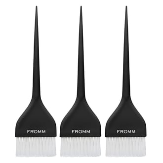 Fromm Color Studio Feather Tint Brush 2.25", 3 Pack (The Noir Collection)
