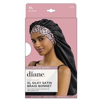 Diane XL Silky Satin Braid Bonnet