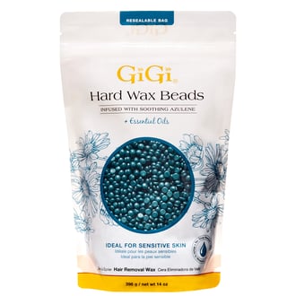 GiGi Soothing Azulene Hard Wax Beads, 14 oz