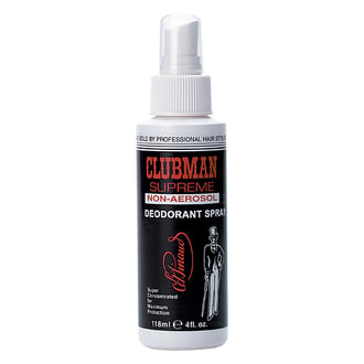 Clubman Supreme Non-Aerosol Deodorant, 4 oz