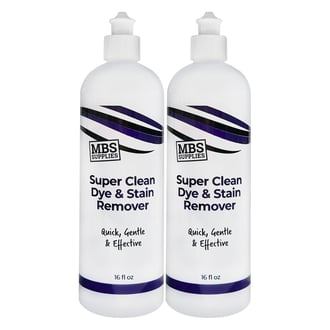MBS Supplies Super Clean Dye & Stain Remover, 16 oz (2 Pack)