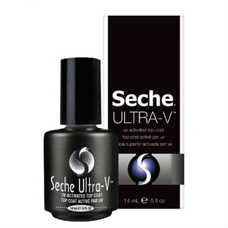 Seche Ultra-V UV Activated Top Coat, .5 oz