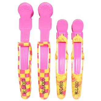 Colortrak Croc Clip, 4 Pack (Color Combo Collection)