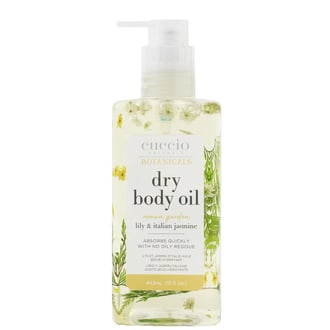 Cuccio Dry Body Oil Roman Garden (Lily & Italian Jasmine), 15 oz
