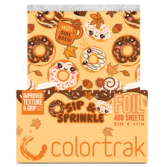 Colortrak Sip & Sprinkle Pop-up Foil 5" x 11", 400 Sheets