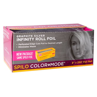 Spilo Color Mode Silver Roll Foil 5" x 250'