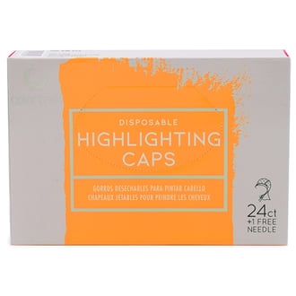 Colortrak Disposable Highlighting Caps, 24 Count
