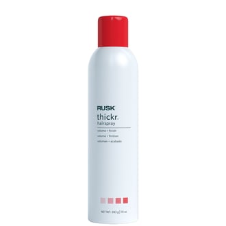 Rusk Designer Collection Thickr Thickening Hairspray, 10.6 oz (55% VOC) Rusk Designer Collection Thickr Thickening Hairspray, 10.6 oz (55% VOC)
