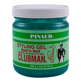 Clubman Pinaud Hard to Hold Styling Gel, 16 oz