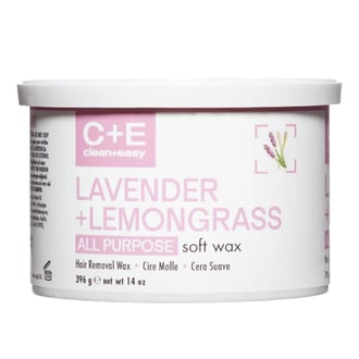 Clean+Easy Lavender+Lemongrass All Purpose Soft Wax, 14 oz