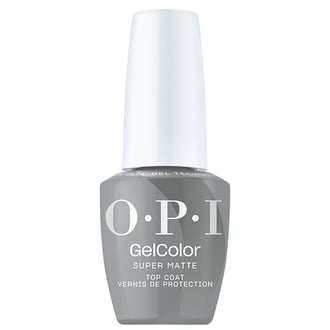 OPI GelColor Super Matte Top Coat, .5 oz (Vegan)