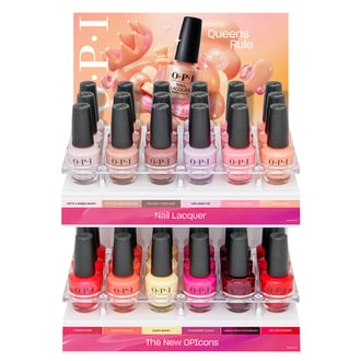OPI Nail Lacquer, 36 Piece Acrylic Display (The New OPIcons Collection)