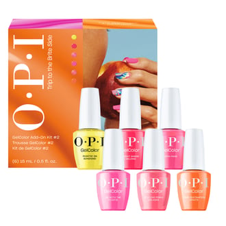 OPI Gelcolor, 6pc Add-on Kit #2 (Trip to the Brite Side Collection)