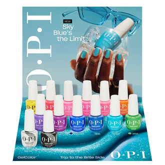 OPI Gelcolor, 14pc Vac Tray Display (Trip to the Brite Side Collection)