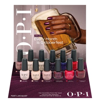OPI Nail Lacquer, 12 Piece Tray Display (OPI's Most Requested Collection)