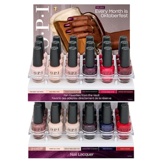 OPI Nail Lacquer, 36 Piece Acrylic Display (OPI's Most Requested Collection)