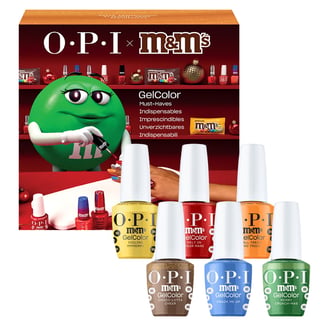 OPI Gelcolor, 6 Piece Add-on Kit #1 (OPI x M&M Collection)