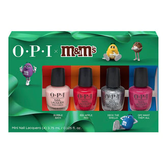 OPI Nail Lacquer, 4 Piece Mini-Pack (OPI x M&M Collection)