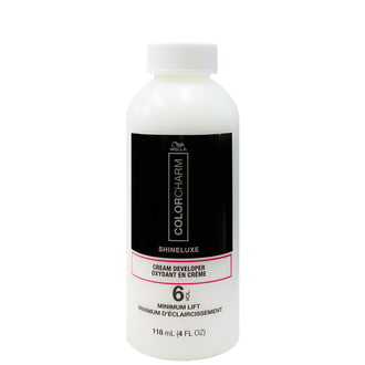 Wella Color Charm ShineLuxe Cream Developer 6 Volume, 4 oz