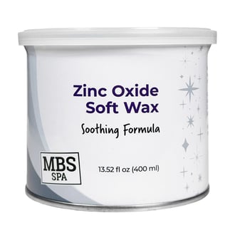 MBS Spa Zinc Oxide Soft Wax, 13.52 oz
