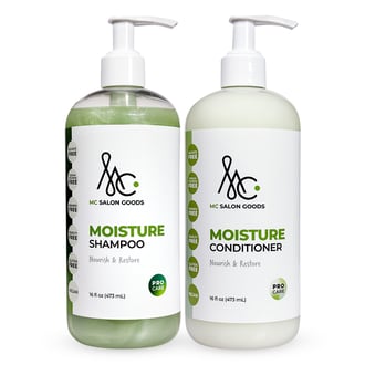 MC Salon Goods Moisture Shampoo & Conditioner, 16 oz (Duo Pack) MC Salon Goods Moisture Shampoo & Conditioner, 16 oz (Duo Pack)