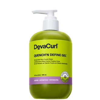 DevaCurl Quench'N Define Gel Strong Hold, 12 oz