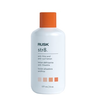 Rusk Str8 Anti-Frizz & Anti-Curl Lotion, 6 oz
