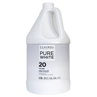 Clairol Professional Pure White 20 Volume, Gallon
